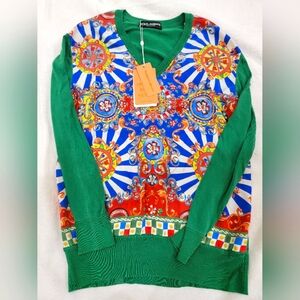 Dolce & Gabbana silk top 42